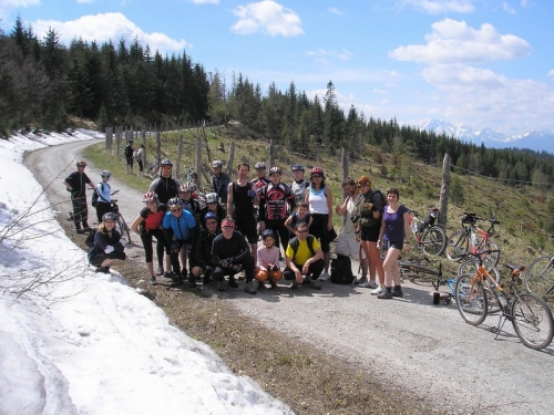 Na hrebeni Levočských vrchov 1200 m.n.m.